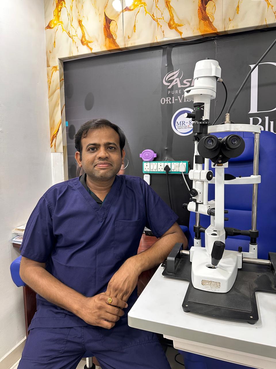 Dr. Dinesh Reddy at clinic